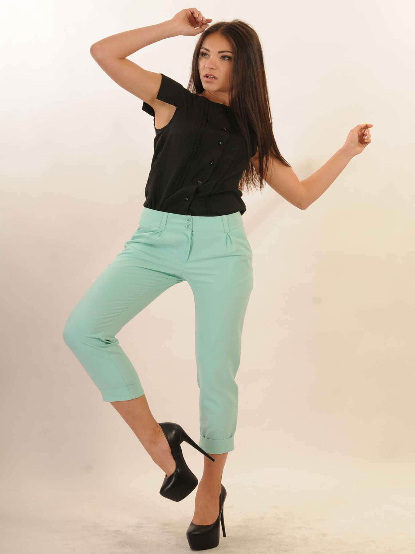 Повседневные штаны RiMari модель 5-1-58-15-m-qta Фото