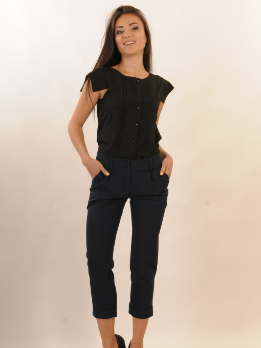 Повседневные штаны RiMari модель 5-1-58-15-temno-sinj Фото