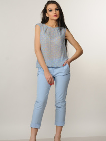 Брюки повседневные RiMari модель 5-1-58-15-blakitnij Фото