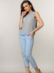 Брюки повседневные RiMari модель 5-1-58-15-blakitnij Фото