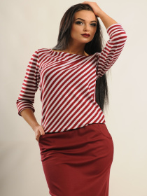 Юбка миди RiMari модель 1-1-07-1-14-bordo Фото