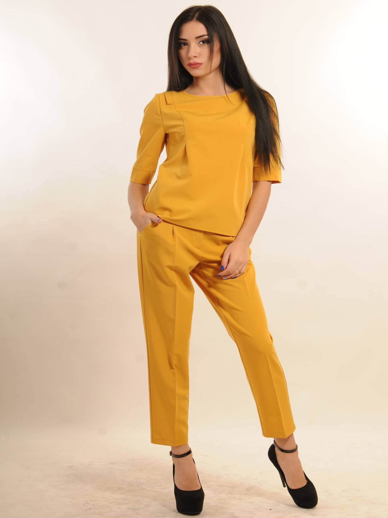 Брюки повседневные RiMari модель 5-1-79-15-grchicq Фото