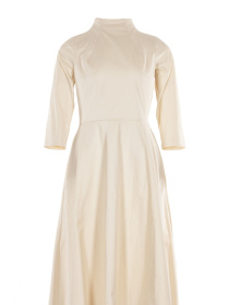 Платье миди LadyLike модель ll205120011-molochnij Фото