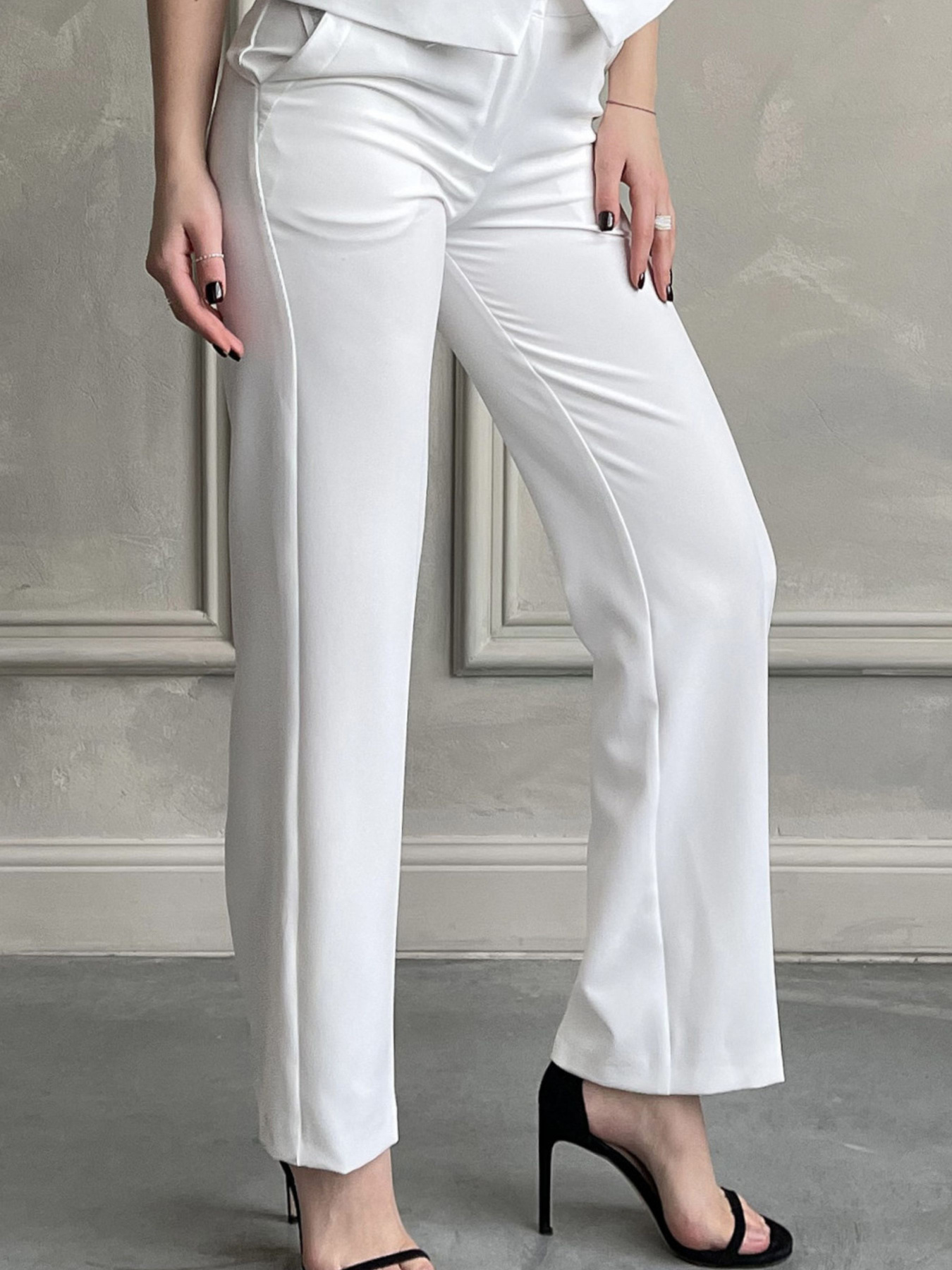 Повседневные штаны LadyLike модель ll226120001-blij Фото