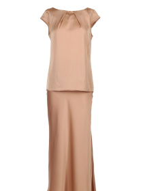 Спідниця міді LadyLike модель ll16640088-bezhevij Фото