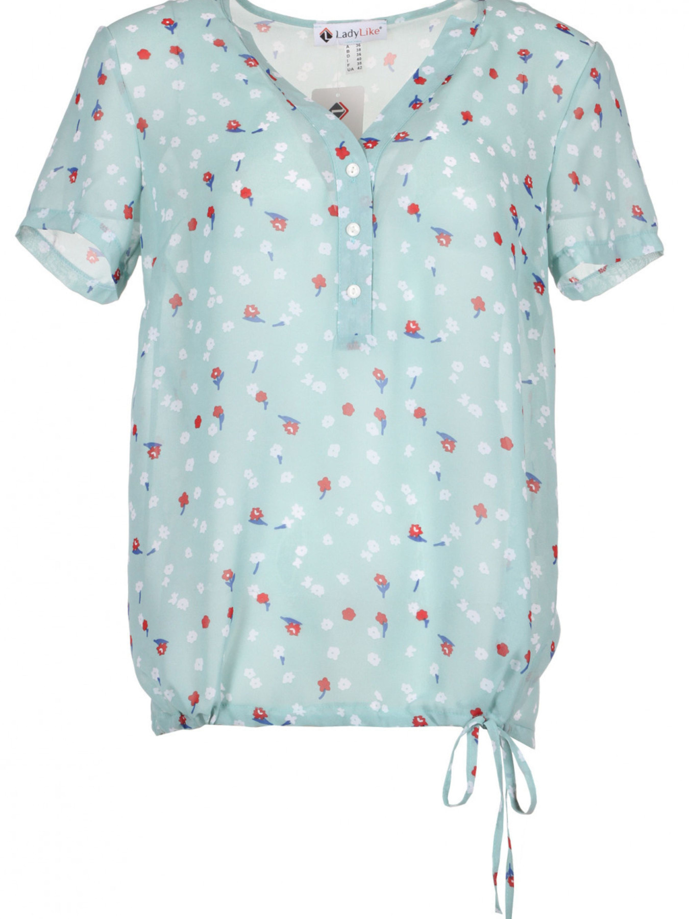 Блуза LadyLike модель ll220335642-zelenij Фото