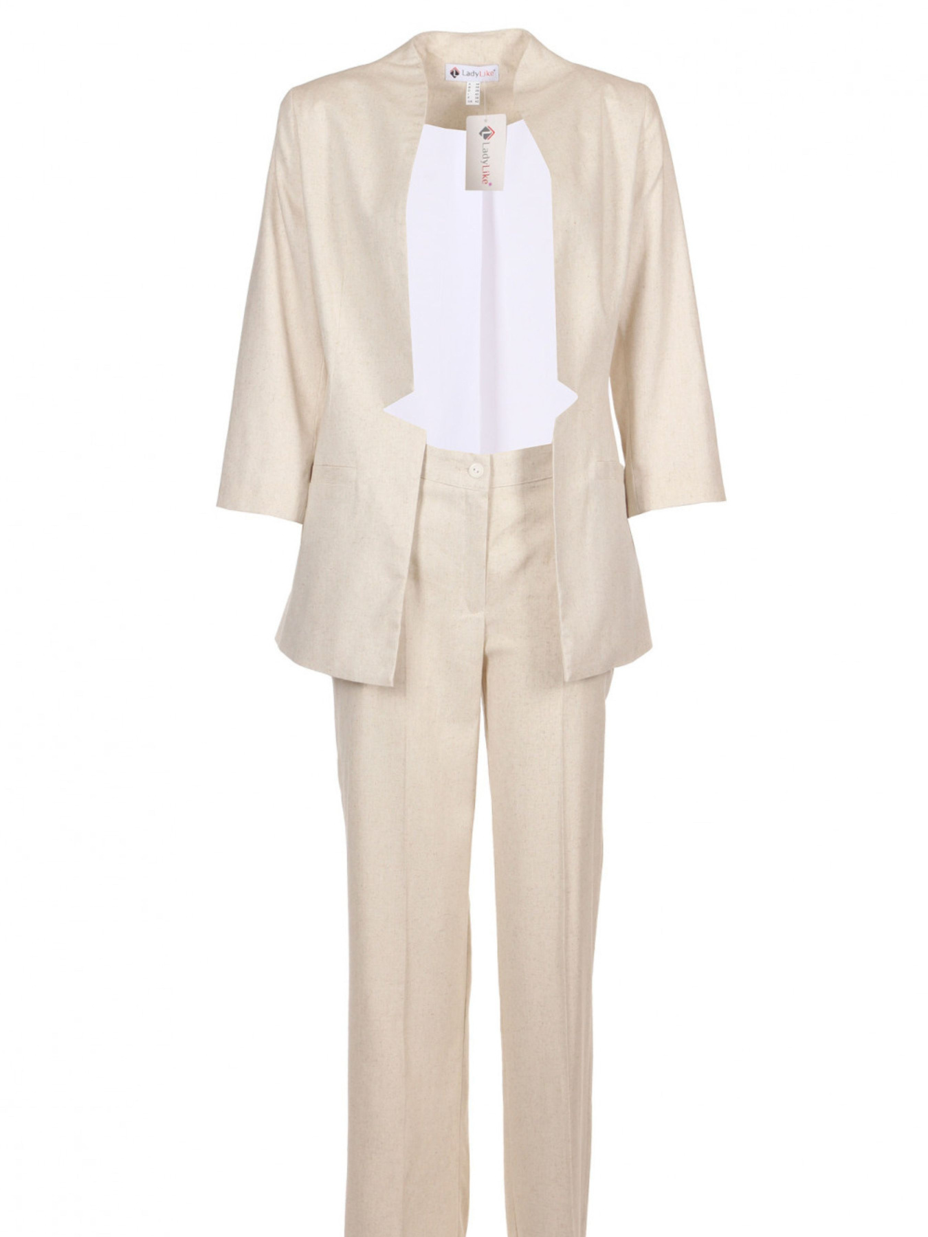 Штани повсякденні LadyLike модель ll226150089-bezhevij Фото