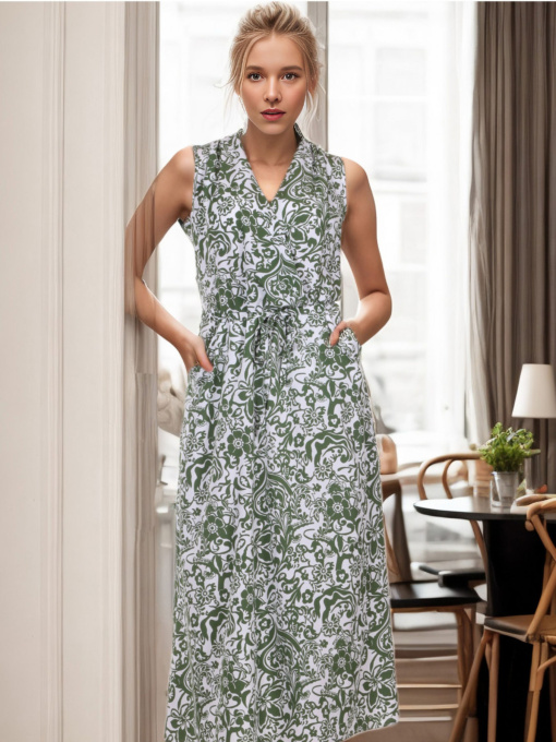 Платье миди LadyLike модель ll163017647-zelenij Фото