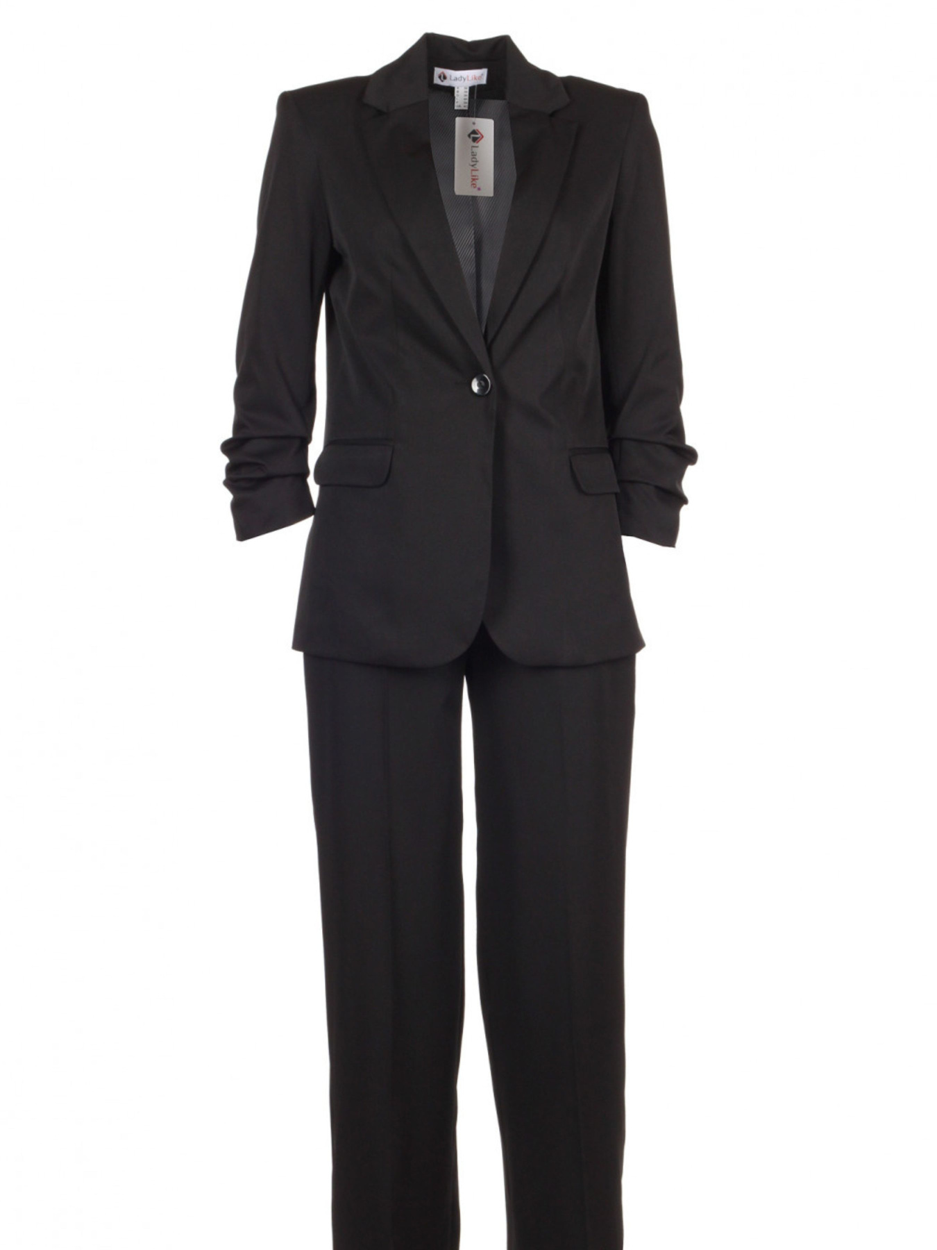 Брюки палаццо LadyLike модель ll197820090-chornij Фото