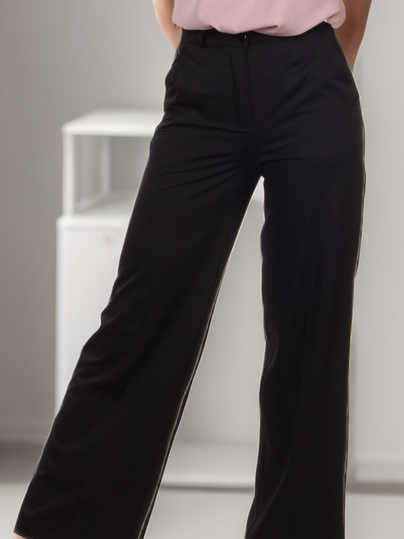 Брюки палаццо LadyLike модель ll197820090-chornij Фото