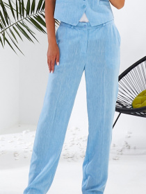 Брюки повседневные LadyLike модель ll226150079-blakitnij Фото