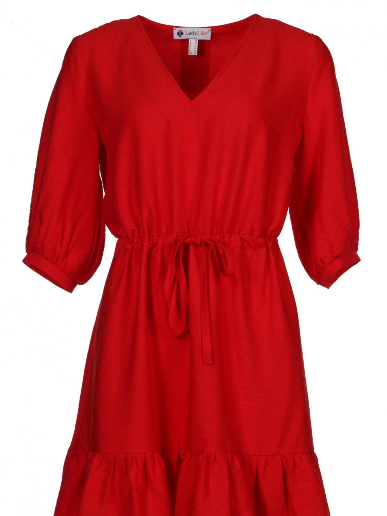 Платье мини LadyLike модель ll199850010-chervonij Фото