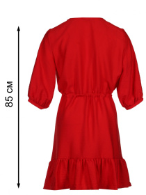 Платье мини LadyLike модель ll199850010-chervonij Фото