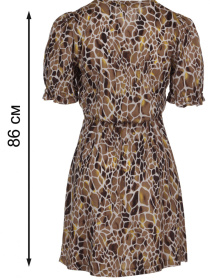 Платье мини LadyLike модель ll194014589-korichnevij Фото