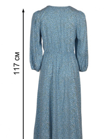 Платье миди LadyLike модель ll190712469-blakitnij Фото