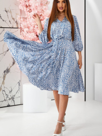 Платье миди LadyLike модель ll228434667-sinj Фото