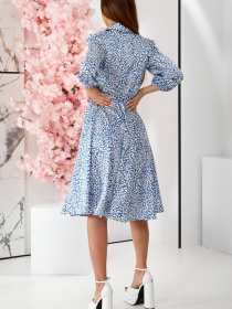 Платье миди LadyLike модель ll228434667-sinj Фото