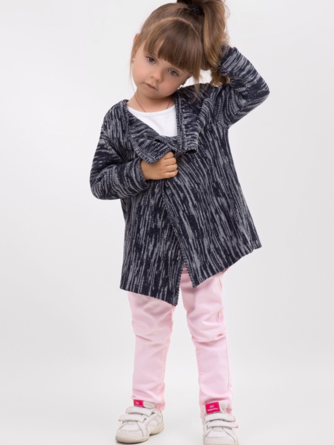 Кардиган TrikoBakh модель 1603-sinj-stalevij Фото