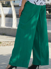 Штани палаццо LadyLike модель ll193650047-zelenij Фото