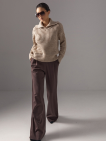 Палаццо TrikoBakh модель 3028-mokko Фото