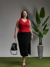 Майка TrikoBakh модель 2743-koralovij Фото