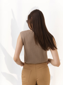 Майка TrikoBakh модель 2744-svtlo-kavovij Фото