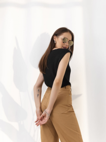 Майка TrikoBakh модель 2744-chornij Фото