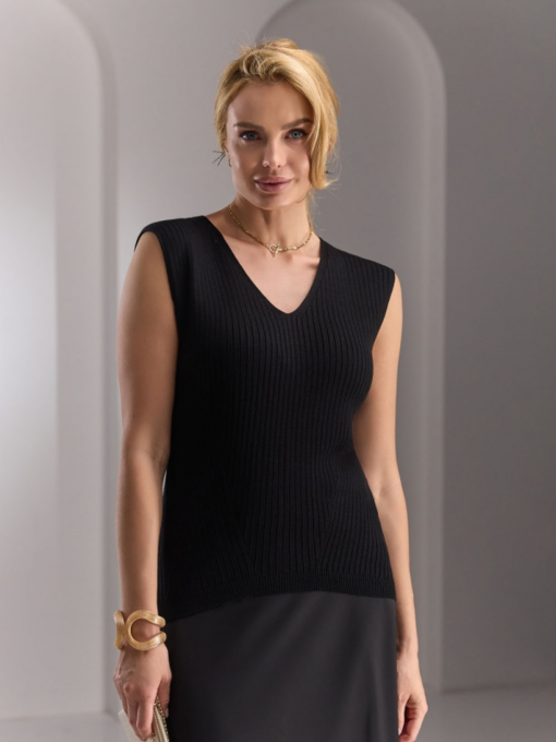 Майка TrikoBakh модель 2744-chornij Фото