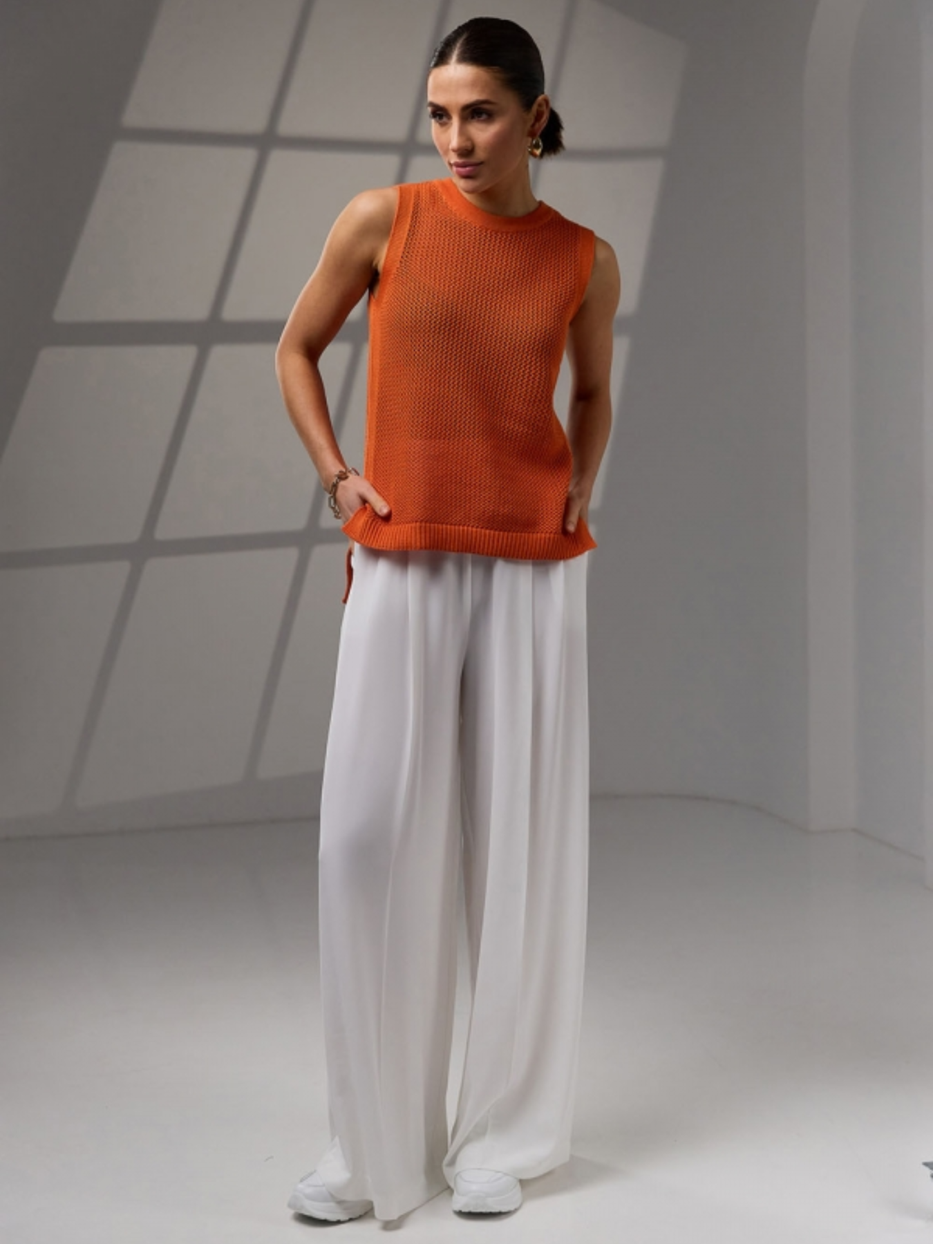 Майка TrikoBakh модель 2467-pomaranchevij Фото