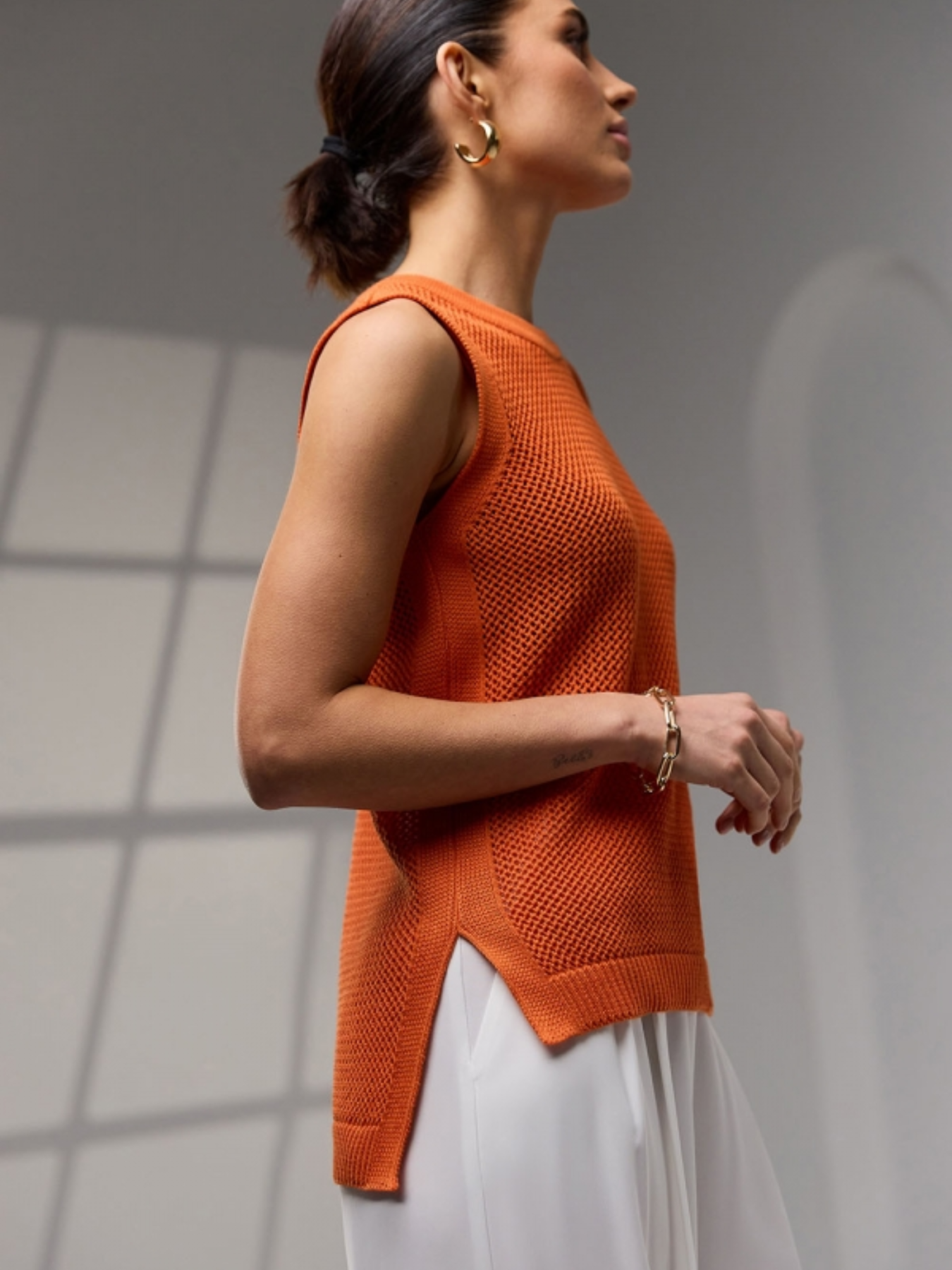 Майка TrikoBakh модель 2467-pomaranchevij Фото