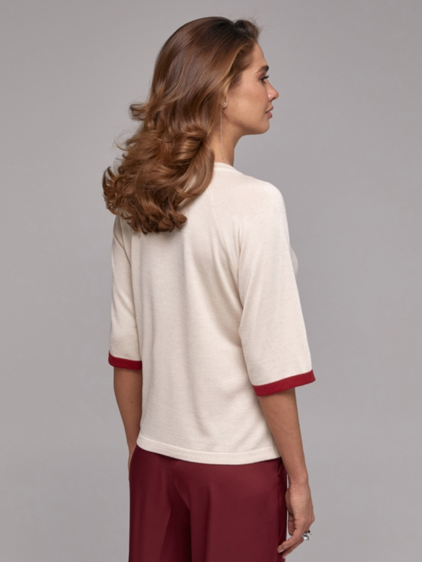 Джемпер TrikoBakh модель 2831-perlamutr-shokolad Фото