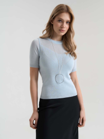 Футболка TrikoBakh модель 2840-nebesnij Фото