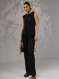 Майка TrikoBakh модель 2471-chornij Майка TrikoBakh модель 2471-chornij Фото