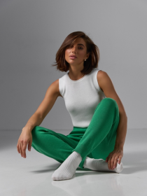 Повседневные штаны TrikoBakh модель 2434-sinj Повседневные штаны TrikoBakh модель 2434-sinj Фото