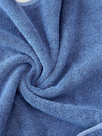 Набор Полотенец Махровых Банных (Хлопок) 4 шт в подарочном пакете Синий Lovely Svi  модель 580523 Фото