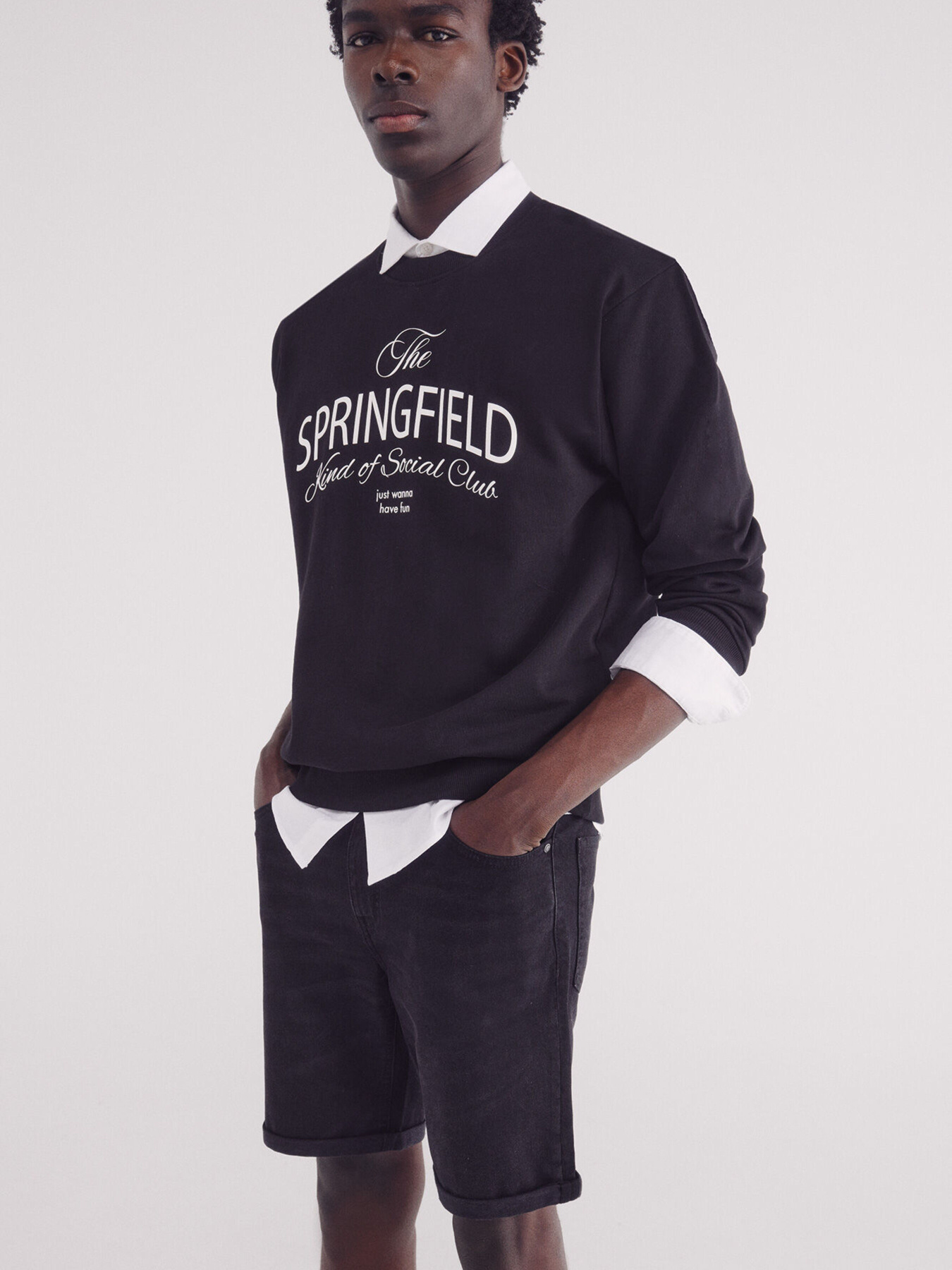 Шорти джинсові SPRINGFIELD модель 19551-01 Фото