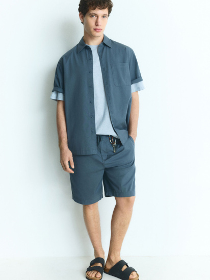 Шорты-бермуды Relaxed fit модель 439958-16 - фото