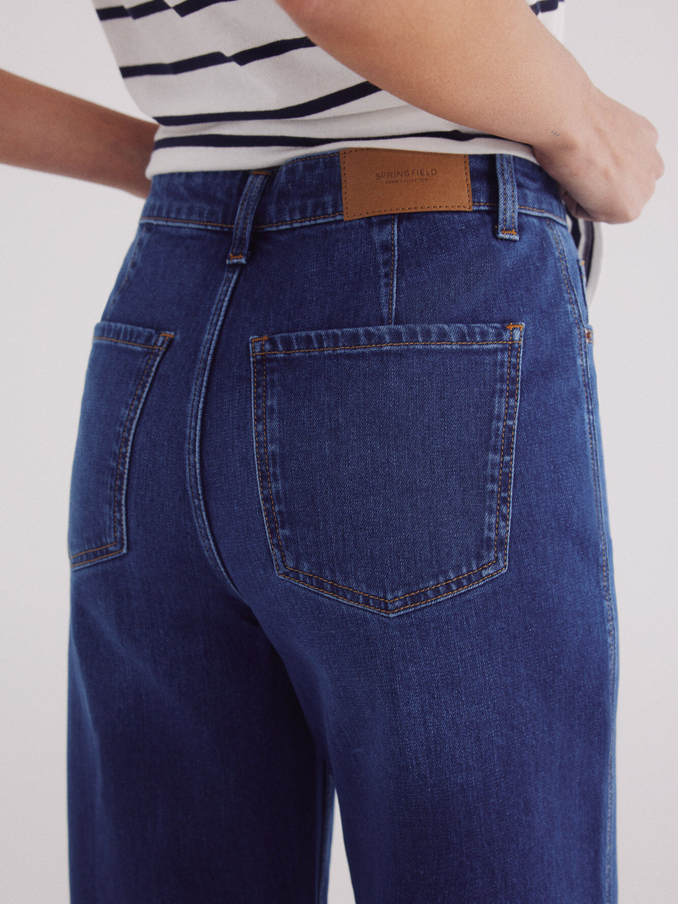 Широкі джинси SPRINGFIELD Модель 6829781-15 Фото