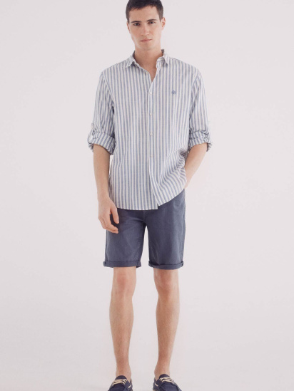 Шорты-бермуды slim fit модель 7139003-16 - фото