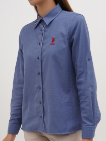 Сорочка US Polo модель USPAINT.1578921.VR003 Фото