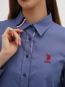 Сорочка US Polo модель USPAINT.1578921.VR003 Фото