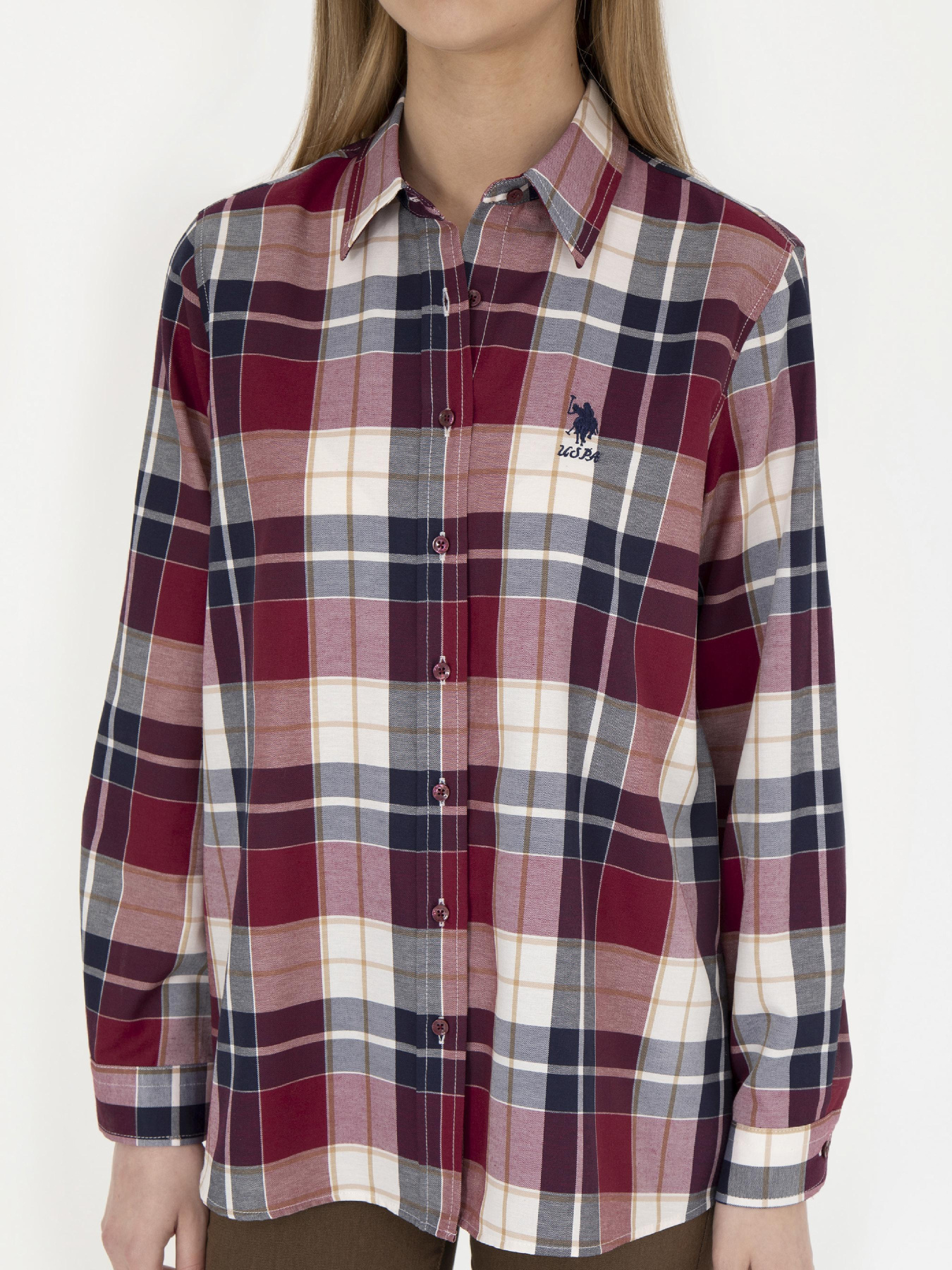 Сорочка US Polo модель G082SZ004.000.1758062.VR014 Фото