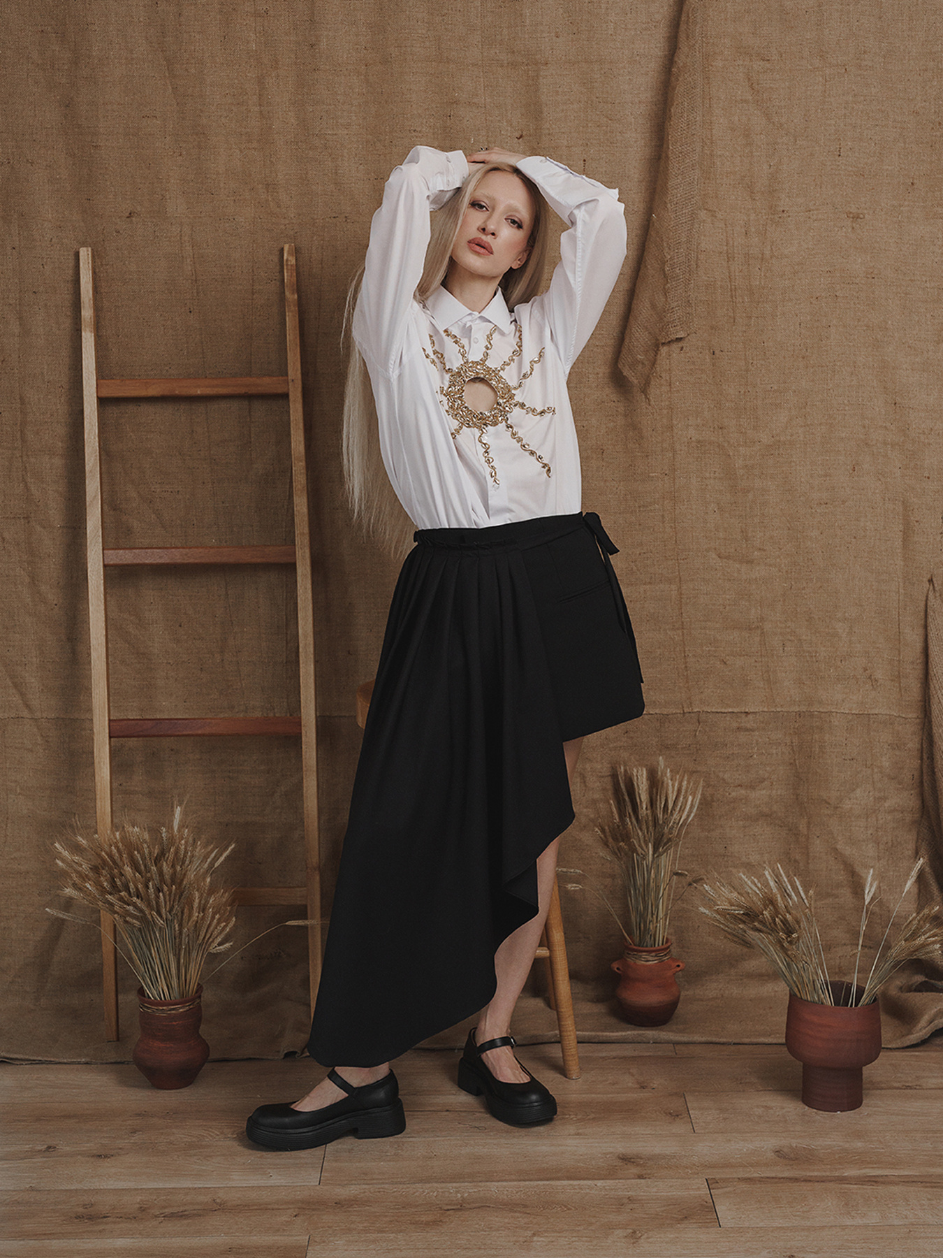 Сорочка повсякденна JJSQUEE модель JJ_1004 Фото