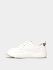 Кеди низькі It-girl модель 23678milk-gold Фото