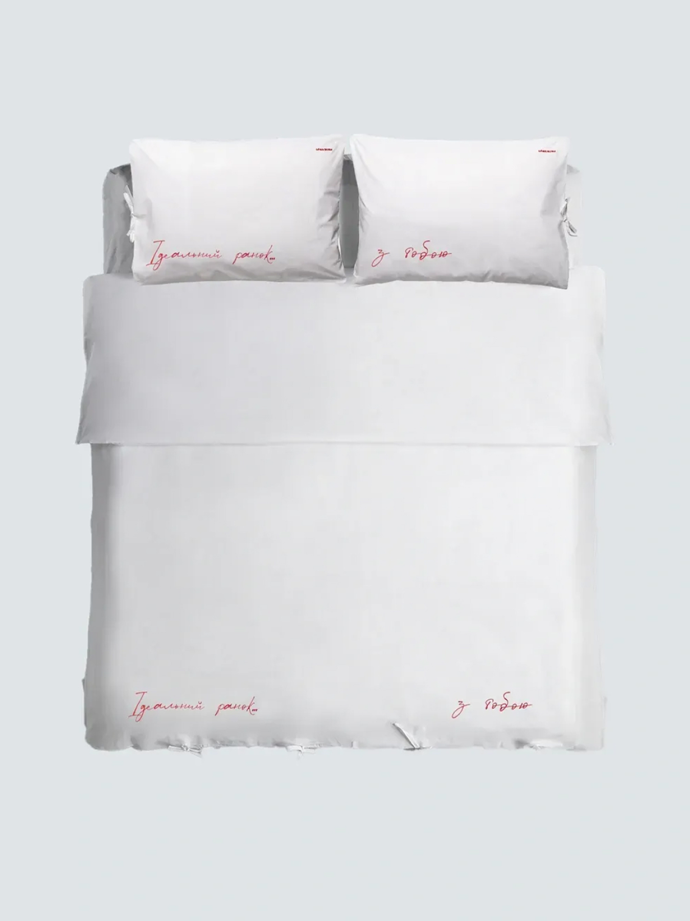 Комплект постельного белья с вышивкой LEVAN HOME модель 863477441100121 Фото