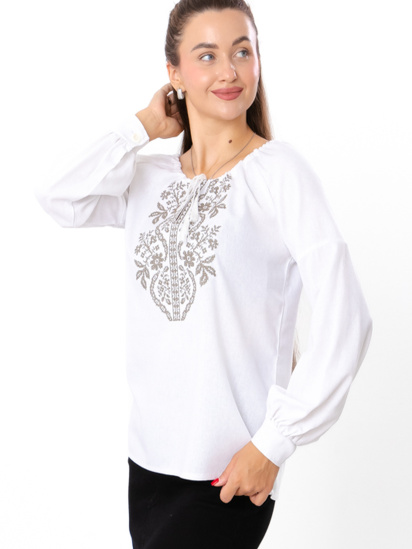 Вишита сорочка Носи своє модель 8439-070-22-1-olivka - фото