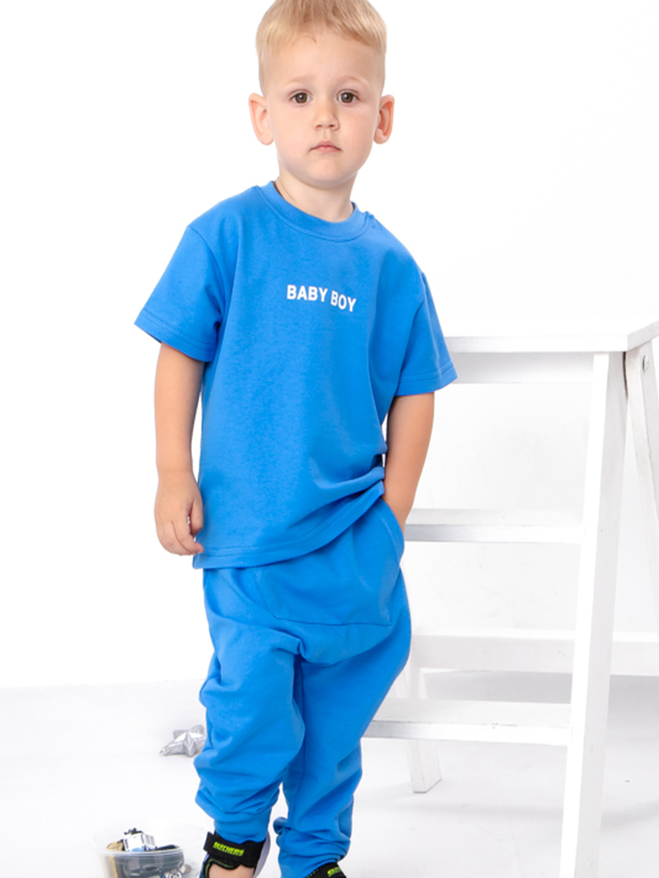 Комплект для младенцев Носи своє модель 5074-057-33-4-blakitnij-dzhins Фото