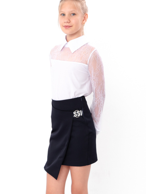 Юбка миди Носи своє модель 6146-080-chornilxno-sinj Фото