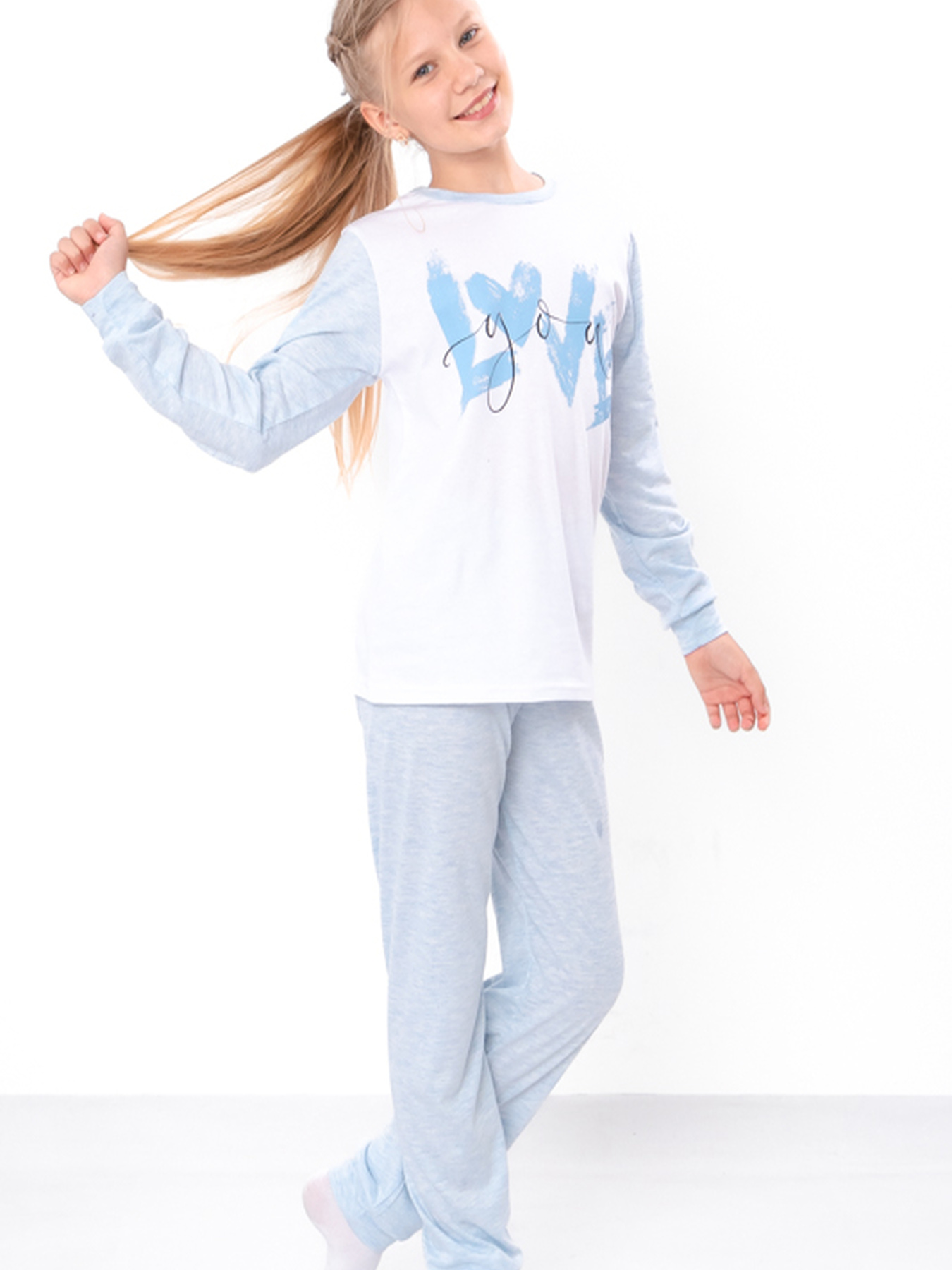 Піжама Носи своє модель 6076-001-33-5-blakitnij-melanzh Фото