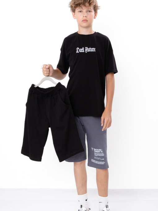 Повсякденні шорти Носи своє модель 6208-3-chornij-temnij-graft Фото